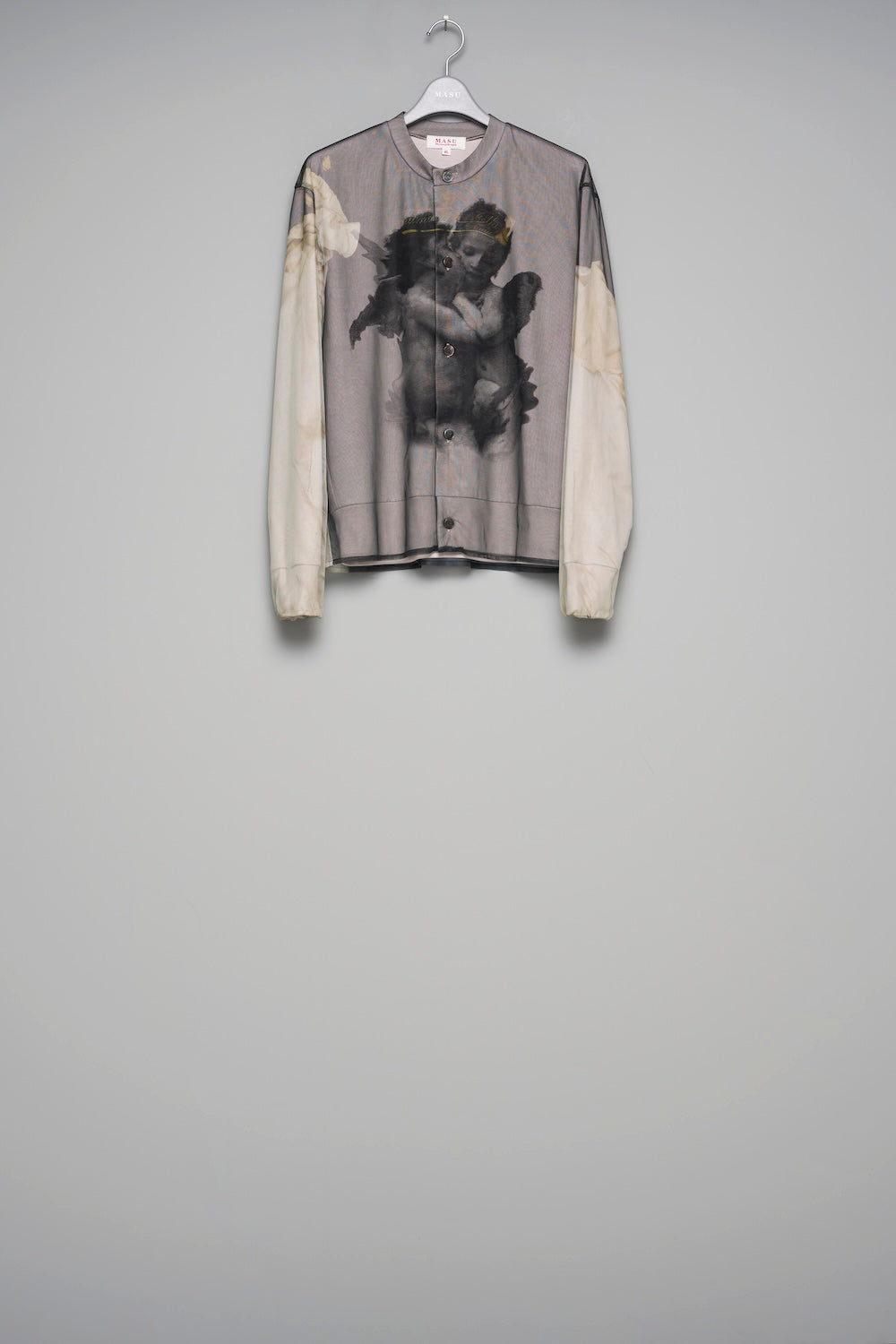 トップス MASU BLURRED ANGEL CARDIGAN 48 Blurred Angel Cardigan - White - MASU– MASU Official Online Store