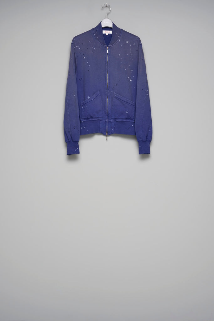 CLOVER SPLATTER SWEAT BLOUSON - FRENCH BLUE / M26U6CS002-MASU Official Online Store