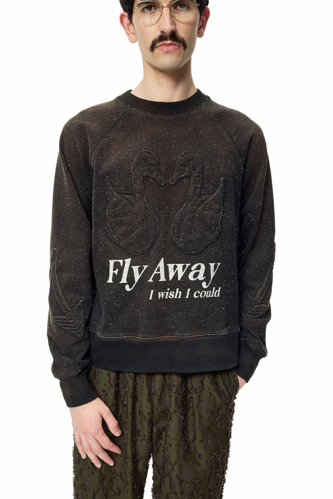 COSMO NEP SWEATSHIRT - BLACK / M25F9CS001-MASU Official Online Store