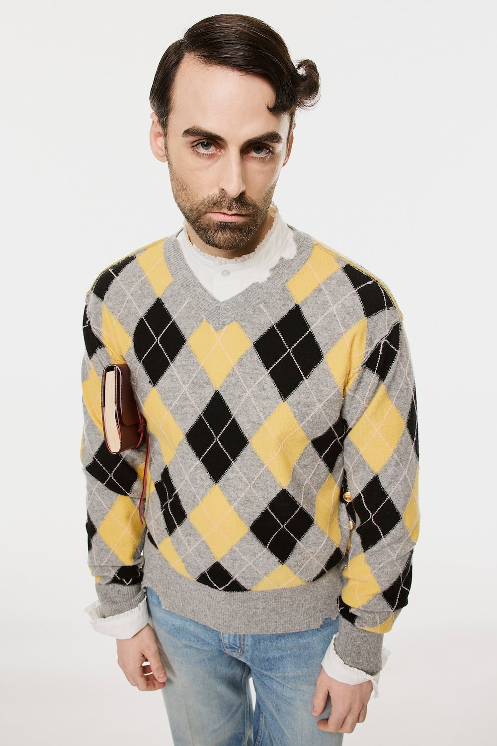 最安値 MASU DIAMOND SCRAPED SWEATER 48 最安値 MASU DIAMOND SCRAPED SWEATER 48 Diamond Scraped Sweater