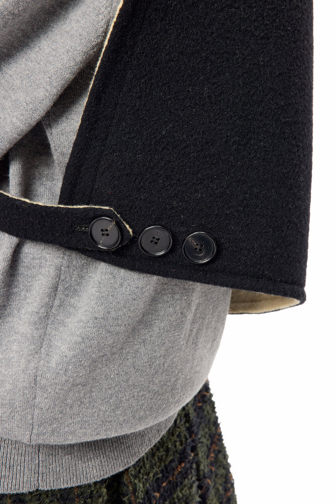 DUFFLE VEST - BLACK / M25F9VT001-MASU Official Online Store