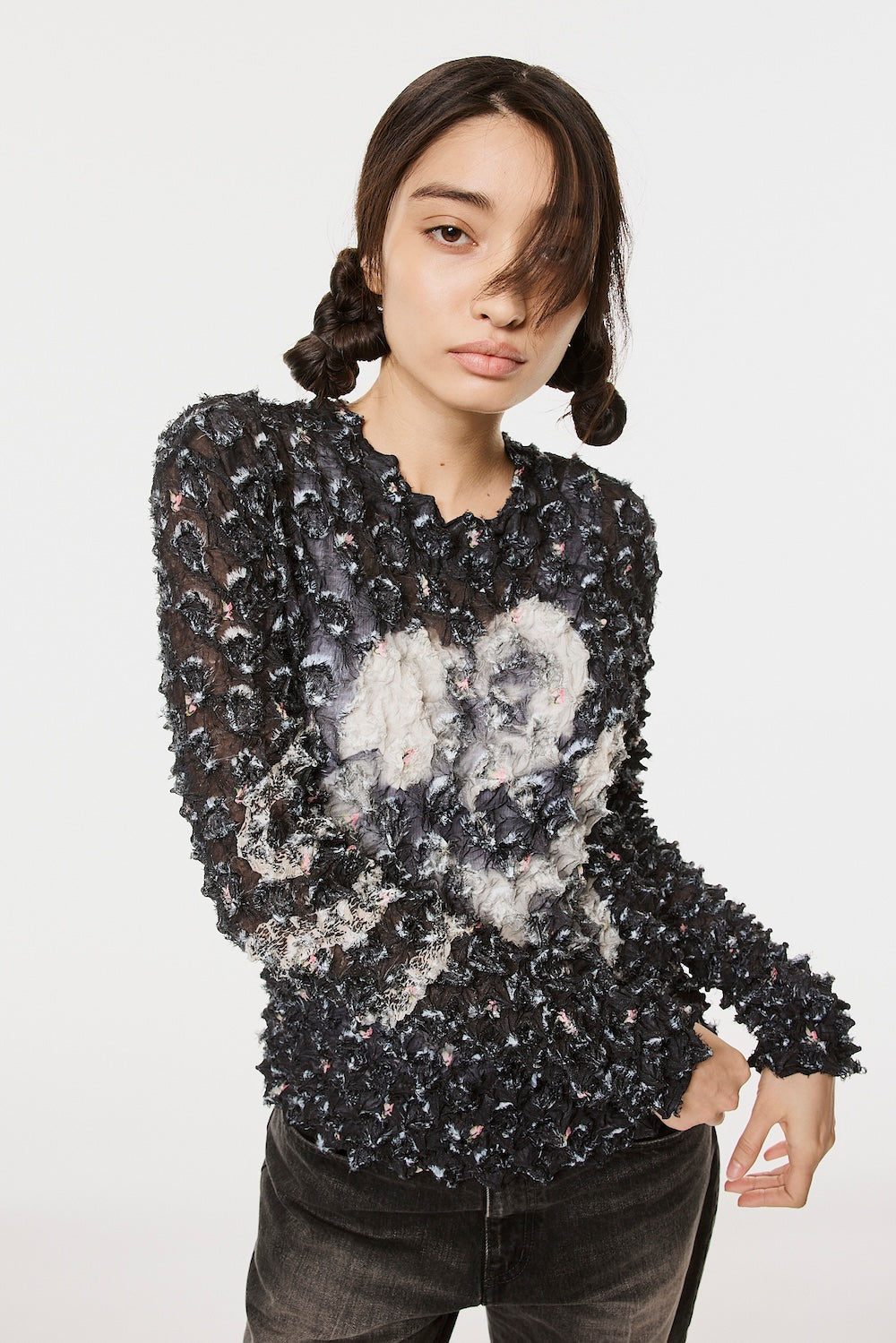 Flower Angel Spiky Tops - Ivory - MASU– MASU Official Online Store