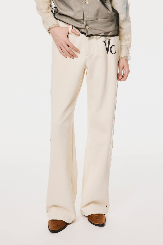 HEART HOLE VC SWEAT PANTS - IVORY / M26H9PL002-MASU Official Online Store