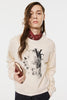 HEART HOLE VC SWEATSHIRT - IVORY / M26H9CS009-MASU Official Online Store