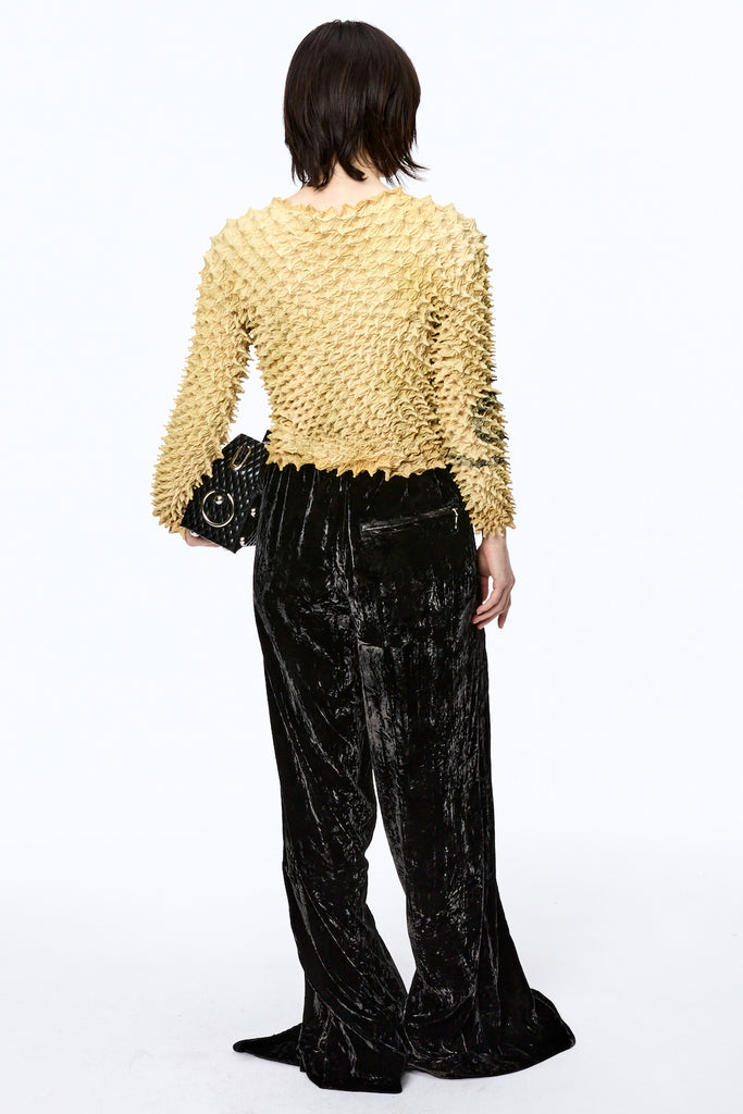 LONG ZIP EASY PANTS - BLACK / M25F9PL003-MASU Official Online Store