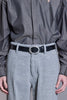 LOST CAMEO LEATHER BELT - BLACK / M26H9OJ005-MASU Official Online Store