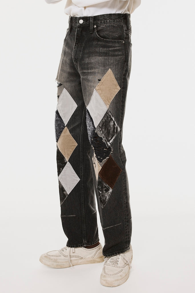 MB DIAMOND STRAIGHT JEANS - BLACK / B26H9PL004-MASU Official Online Store