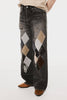 MB DIAMOND WIDE JEANS - BLACK / B26H9PL002-MASU Official Online Store