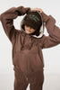 MB FLOWER ZIP-UP HOODIE - BROWN / B26H9CS003-MASU Official Online Store