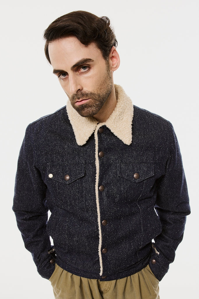 MB NEP BOA TRUCKER JACKET - INDIGO / B26H9BL001-MASU Official Online Store