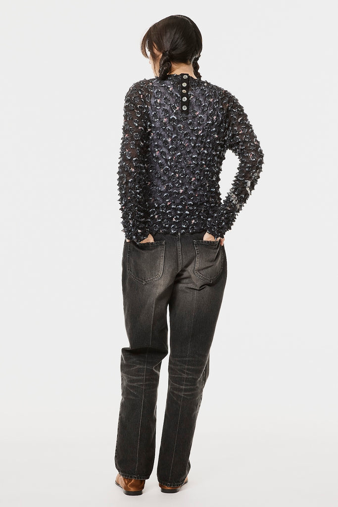 MB STRAIGHT JEANS - BLACK / B26H9PL003-MASU Official Online Store