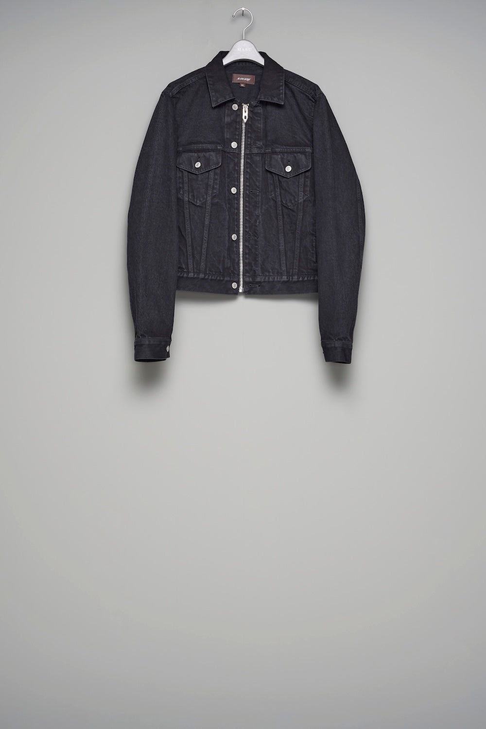 Mb Zip-Up Denim Jakcet - Black - MASUBOYS– MASU Official Online Store