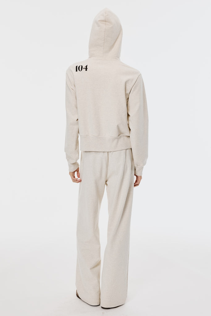 MB ZIP-UP HOODIE - OATMEAL / B26U6CS001-MASU Official Online Store