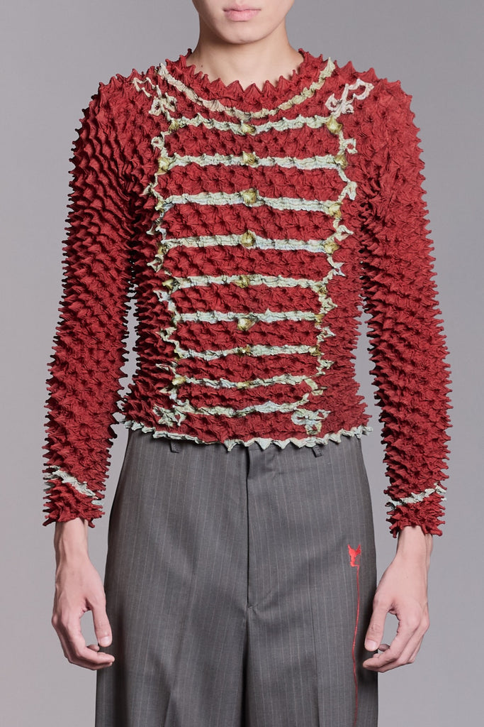 NAPOLEON SPIKY TOPS - RED / M26U6CS010-MASU Official Online Store