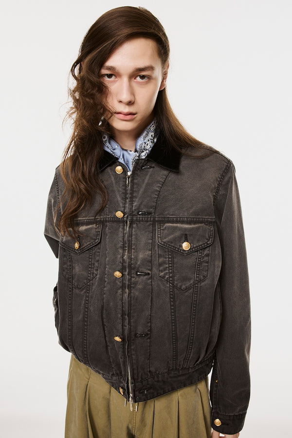 NOBLE WORK JACKET - CHARCOAL / M26H9BL003-MASU Official Online Store