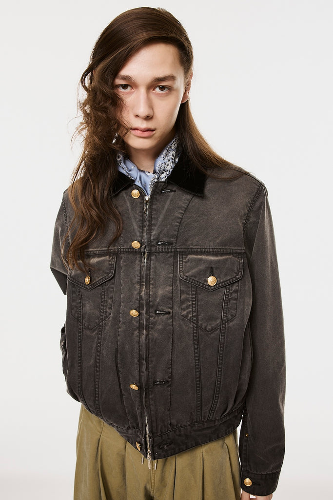 NOBLE WORK JACKET - CHARCOAL / M26H9BL003-MASU Official Online Store
