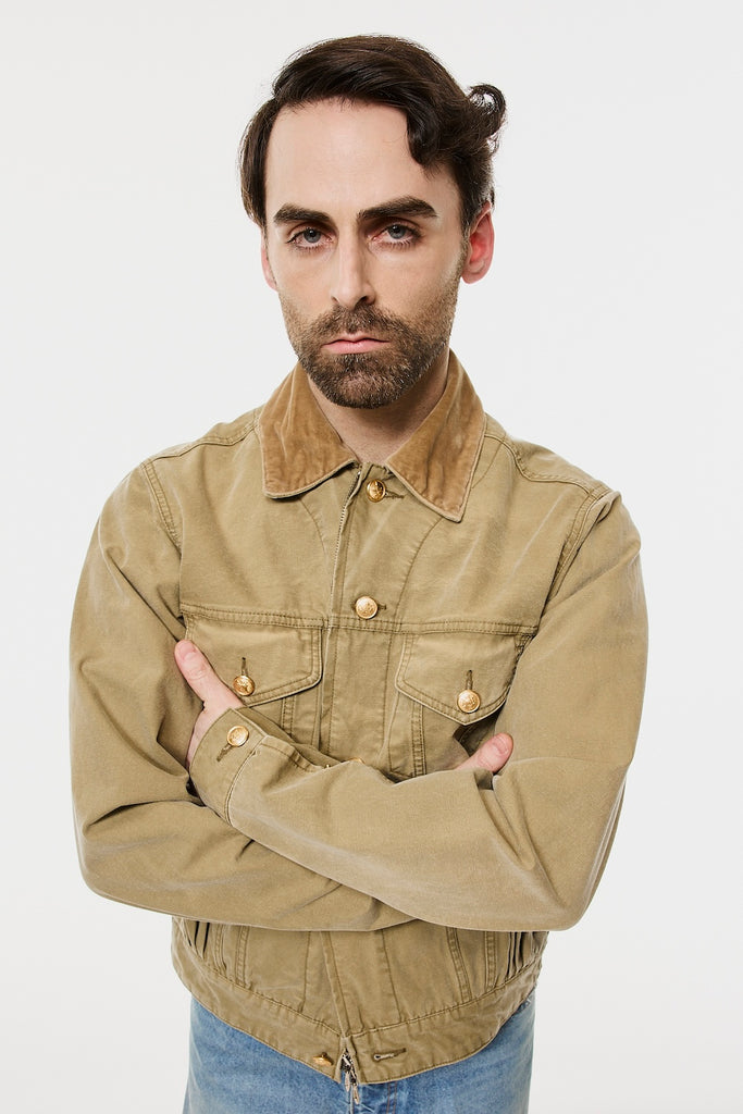 NOBLE WORK JACKET - OLIVE / M26H9BL003-MASU Official Online Store