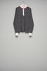 OPPOSITE STRIPE PULLOVER SHIRT - BLACK / M26U6CS009-MASU Official Online Store