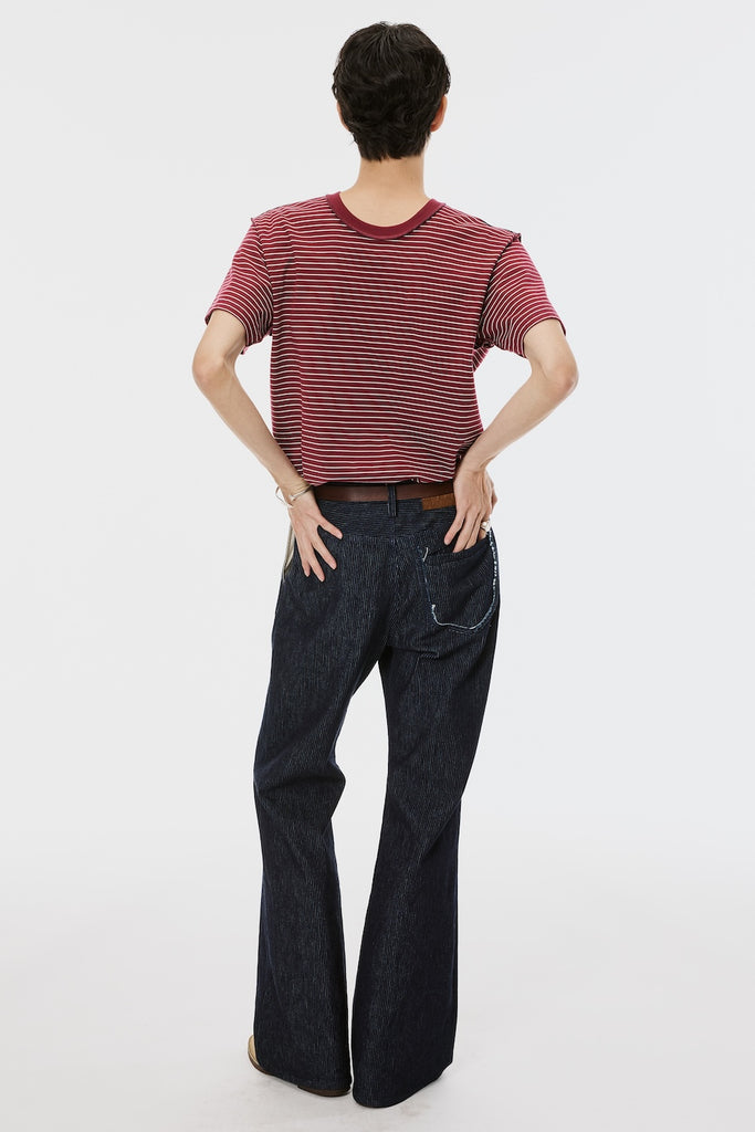 PIQUE WORK TROUSERS - INDIGO / M26U6PL010-MASU Official Online Store