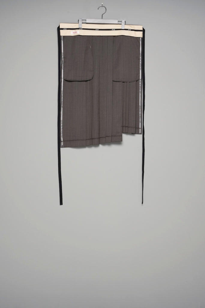 PLEATED APRON - STONE GRAY / M26U6OJ016-MASU Official Online Store