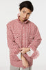PRINCE PUFFER PLAID SHIRT - RED / M26H9SL004-MASU Official Online Store