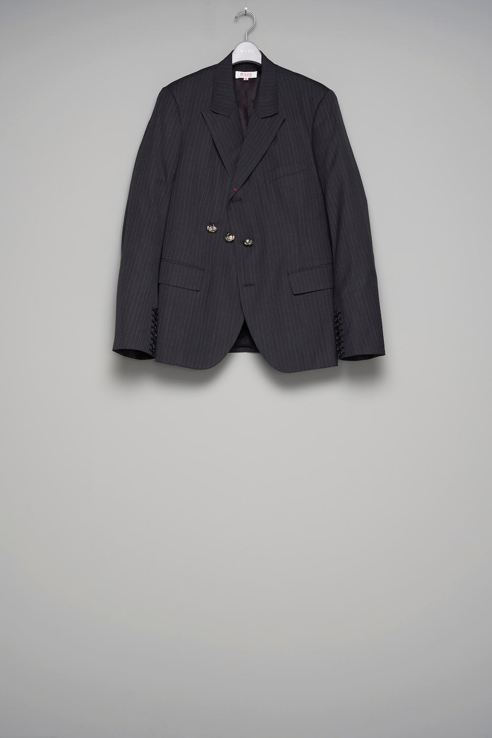 Red Bar Tack Tailored Jacket - Black - MASU– MASU Official Online