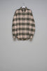 SHAGGY PLAID SHIRT - CREAM / M25F9SL006-MASU Official Online Store