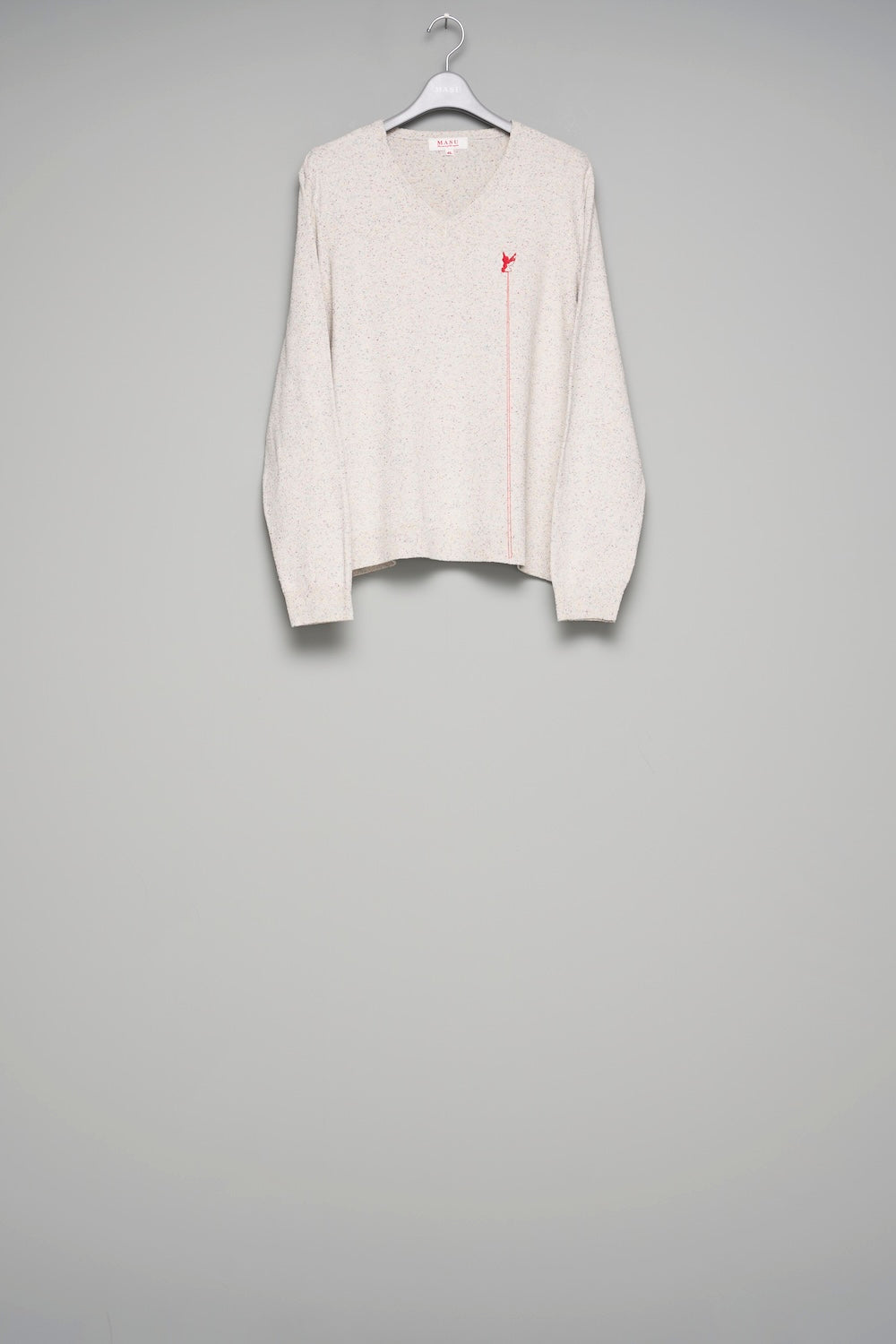 Silk Nep Sweater - White - MASU– MASU Official Online Store