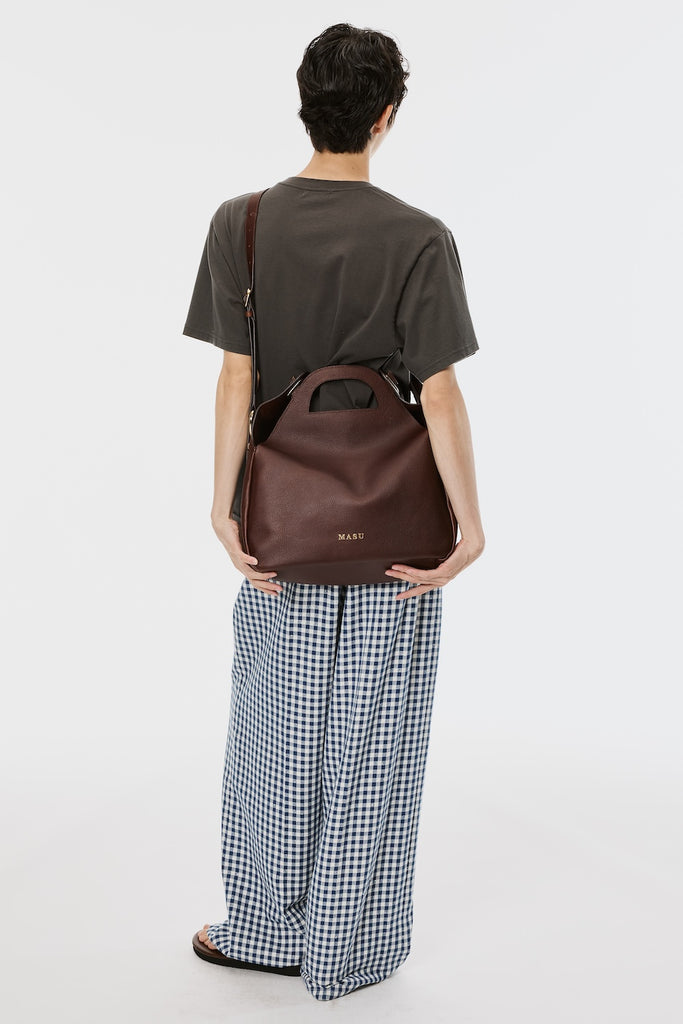 SPARKLING PLAID WIDE EASY PANTS - BLUE / M26U6PL009-MASU Official Online Store