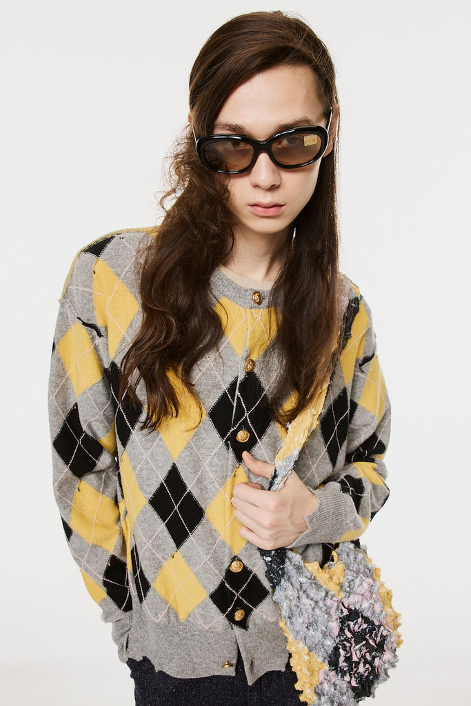 SPIKY DIAMOND BAG - LEMON / M26H9OJ002-MASU Official Online Store