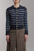 SPIKY PABLO CARDIGAN - NAVY / M25F9CS002-MASU Official Online Store
