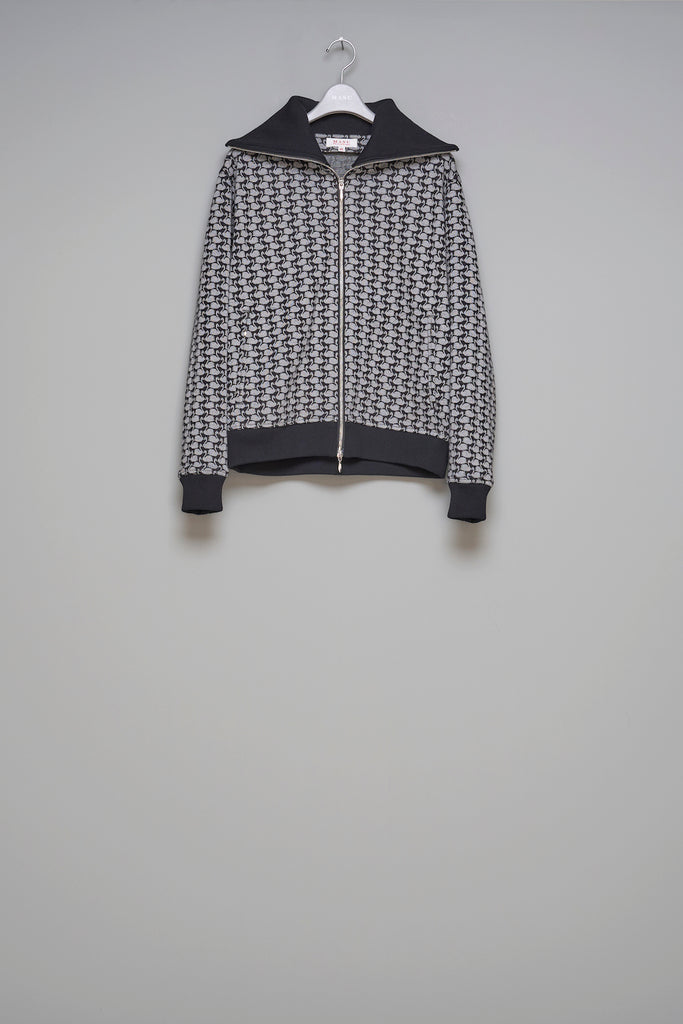 SWAN MONOGRAM TRACK JACKET - BLACK / M25F9CS003-MASU Official Online Store