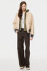 VC VELVET PUFFER BOMBER JACKET - DUSTY BLACK / M26H9BL004-MASU Official Online Store