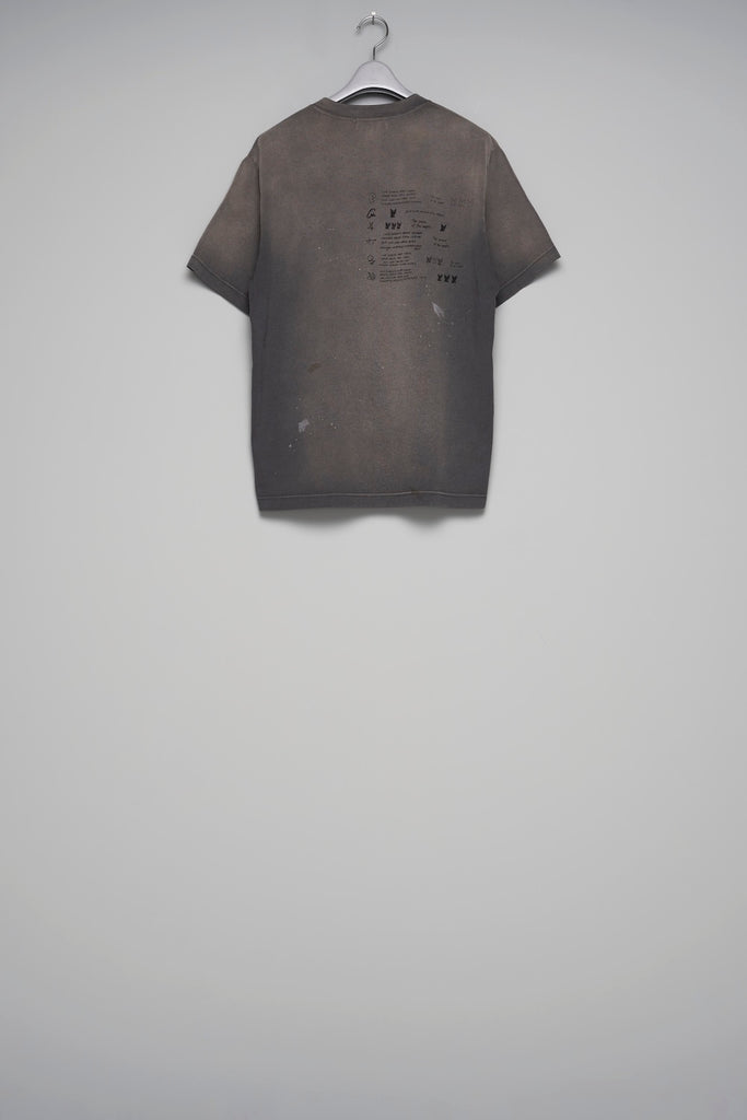 WASTED RED ANGEL T-SHIRT - BLACK / M26U6CS003-MASU Official Online Store