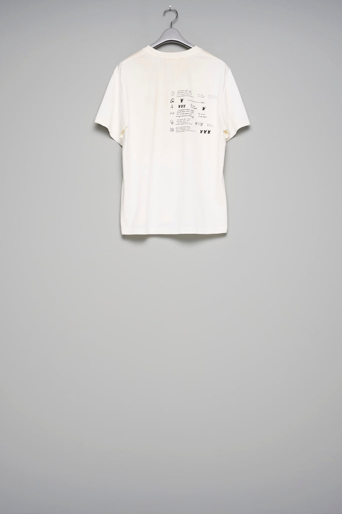 WASTED RED ANGEL T-SHIRT - WHITE / M26U6CS003-MASU Official Online Store