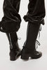 18 HOLE BACK ZIP BOOTS - BLACK / M26H9OJ013-MASU Official Online Store