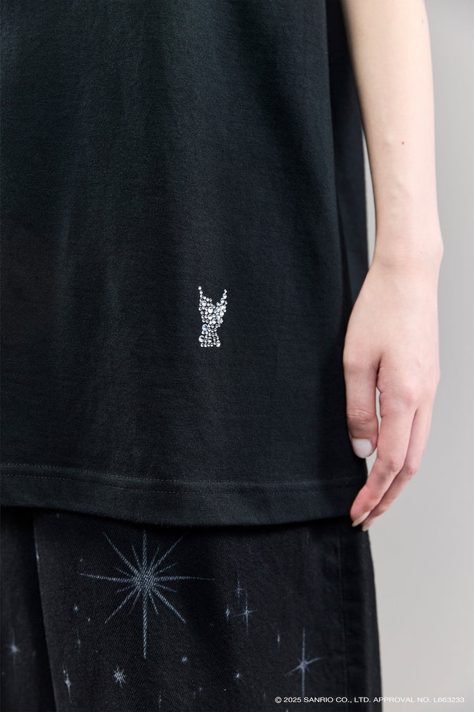 SANRIO ・ MASU ・ CITYSHOP T-SHIRT - BLACK / 25-070-042-9910-4-0-MASU Official Online Store