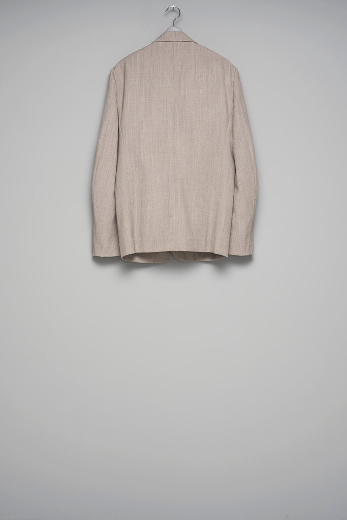 AGED CANVAS TAILORED JACKET - WHITE BIRCH / M26U6JK002-MASU Official Online Store