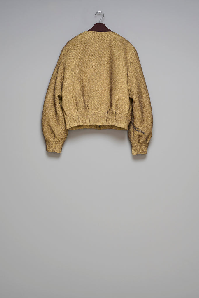 ANGEL BOMBER JACKET - YELLOW / M25F9BL003-MASU Official Online Store