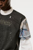 ANGEL DIAGRAM LAYERED T-SHIRT - BLACK / M26H9CS004-MASU Official Online Store