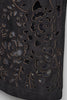 BANDANA HOLE LEATHER HALF SLEEVE SHIRT - BLACK / M26U6SH002-MASU Official Online Store