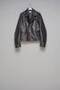 CLASSIC MOTORCYCLE LEATHER JACKET - BLACK / M25F9BL002-MASU Official Online Store