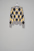DIAMOND SCRAPED CARDIGAN - LEMON / M26H9KN003-MASU Official Online Store