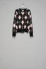 DIAMOND SCRAPED CARDIGAN - PEACH / M26H9KN003-MASU Official Online Store