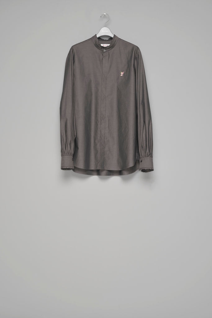 FLOWER ANGEL PRINCE DRESS SHIRT - CHARCOAL / M26H9SL001-MASU Official Online Store