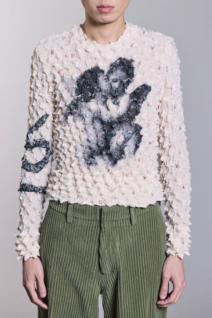 FLOWER ANGEL SPIKY TOPS - IVORY / M26H9CS010-MASU Official Online Store
