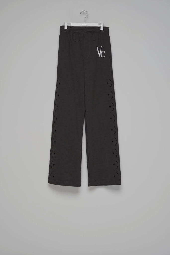HEART HOLE VC SWEAT PANTS - BLACK / M26H9PL002-MASU Official Online Store