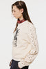 HEART HOLE VC SWEATSHIRT - IVORY / M26H9CS009-MASU Official Online Store