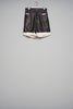 LEATHER SHORTS - BLACK / M26U6PS002-MASU Official Online Store