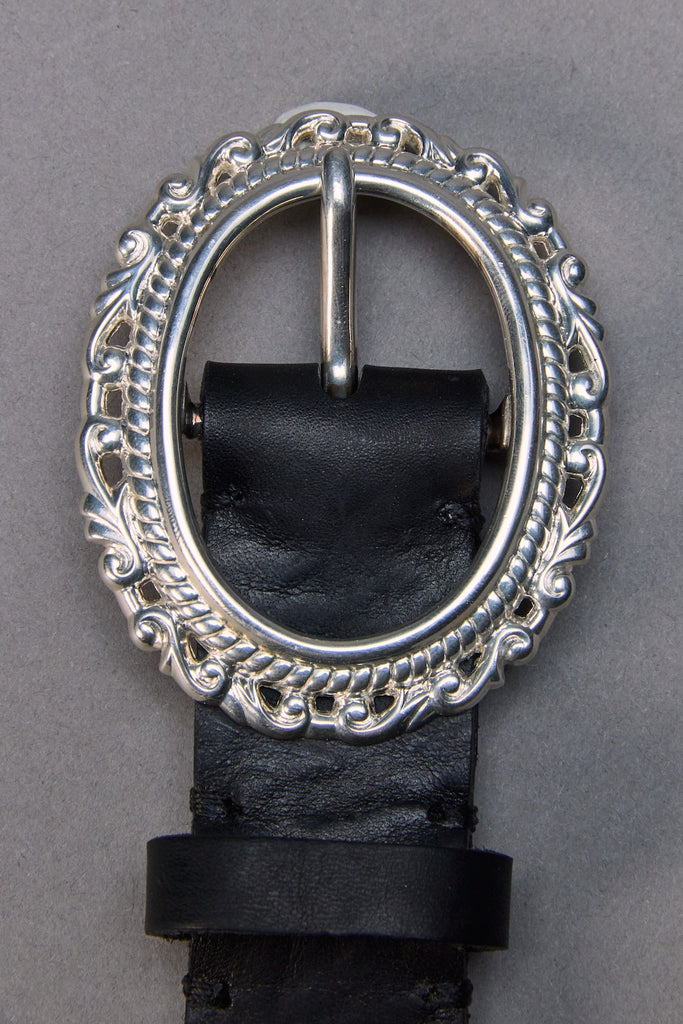LOST CAMEO LEATHER BELT - BLACK / M26H9OJ005-MASU Official Online Store